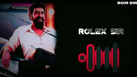 rolex song ringtone|rolex entry bgm ringtone download.